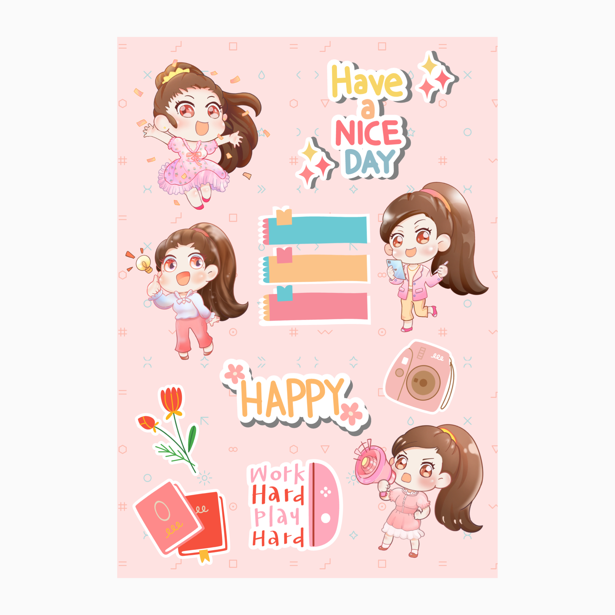 สติกเกอร์ยูคาริ (Pink ver.)-250524221915