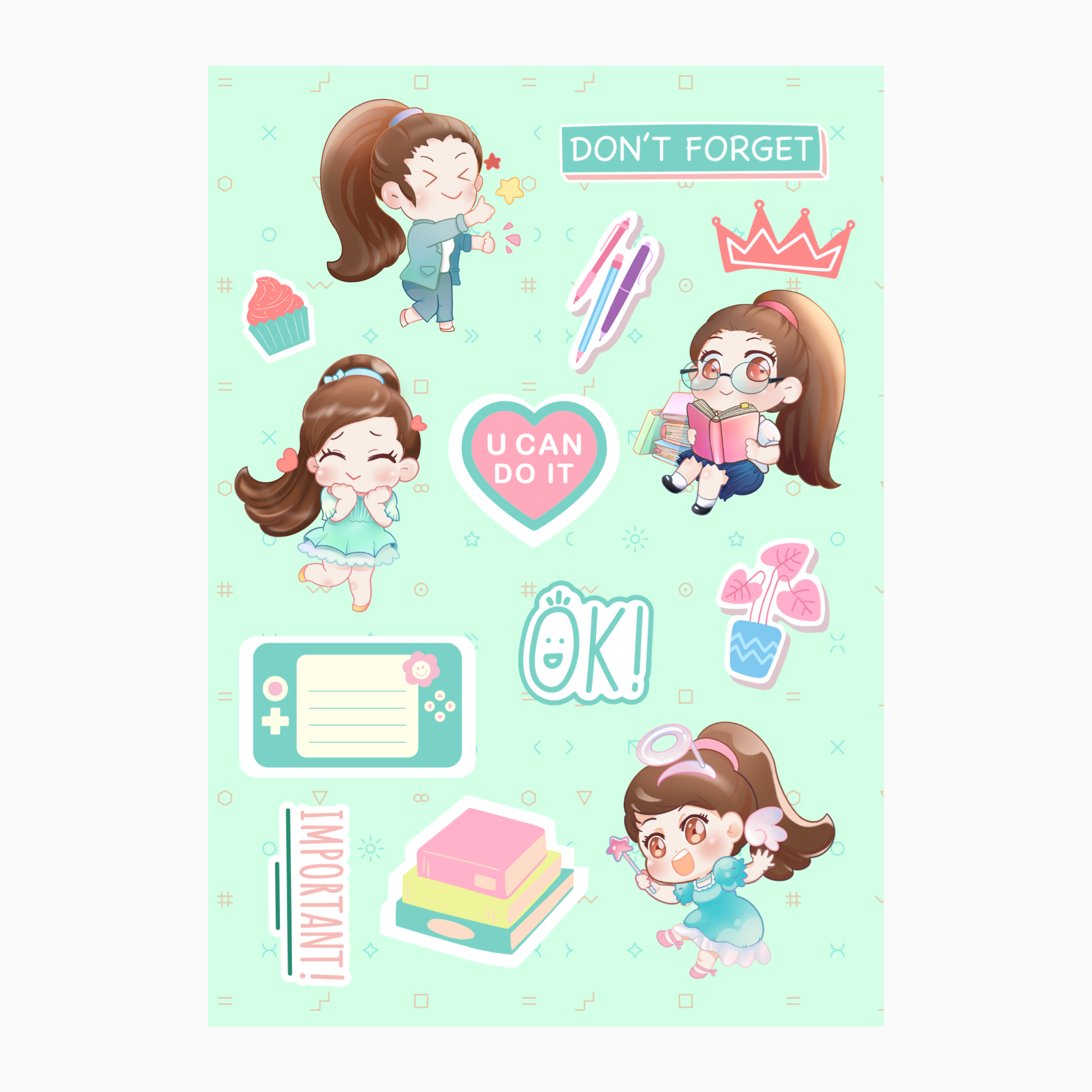 สติกเกอร์ยูคาริ (Green ver.)-250524222149